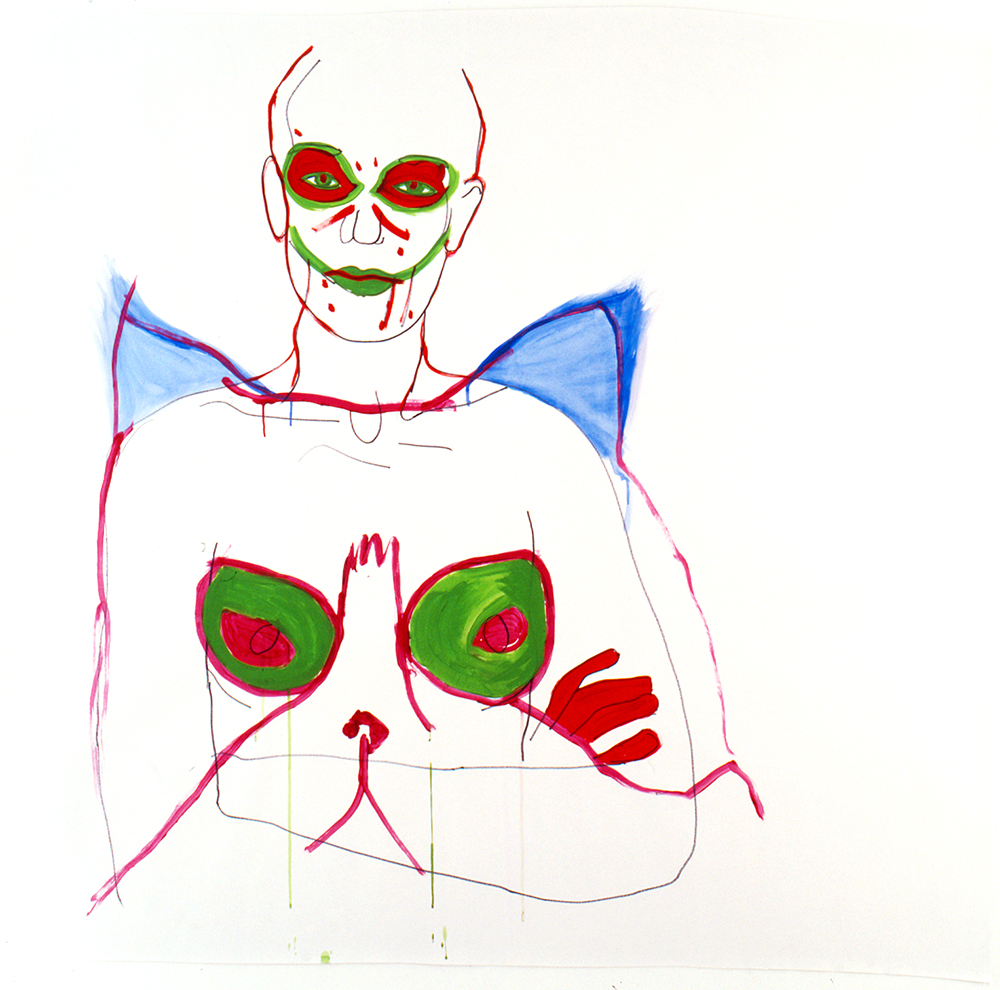 Therese-Zoekende-2-Bijlmer-drawings-cat-woman
